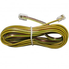 Καλώδιο Προέκτασης Τηλεφώνου 3m Πολύχρωμο 17-02032